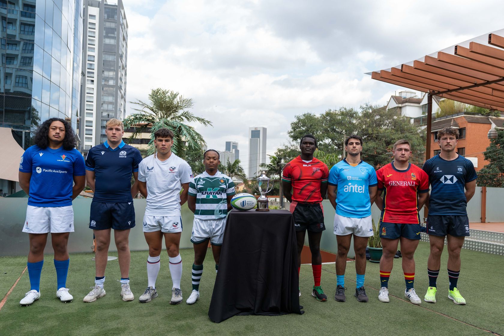520ccc.com U20 Trophy 2023 Captains Photo