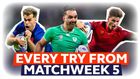 Every Rugby World Cup 2023 try from the Matchweek 5!