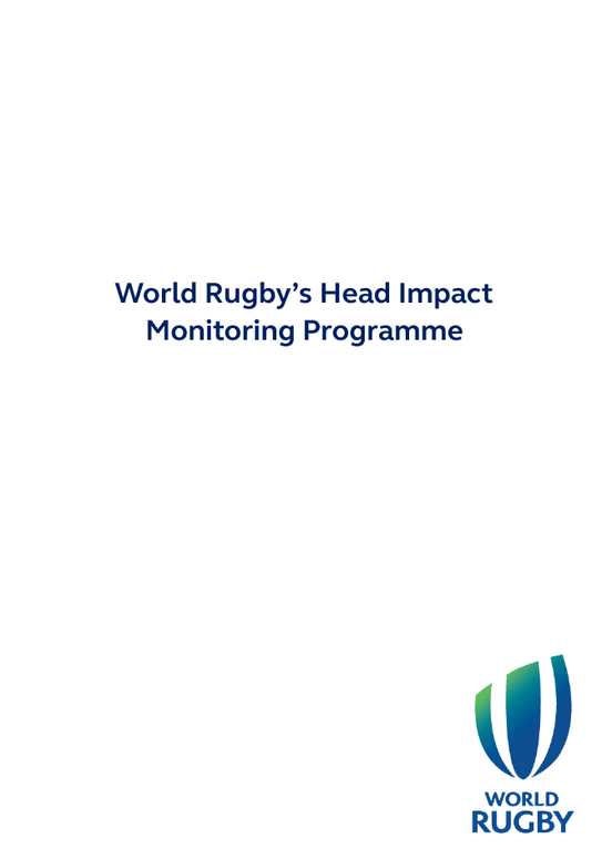 Head Impact Monitoring Programme