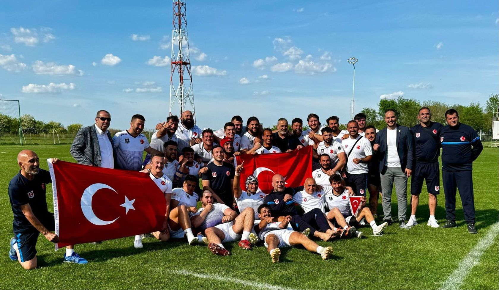 Turkey celebrate win over Serbia