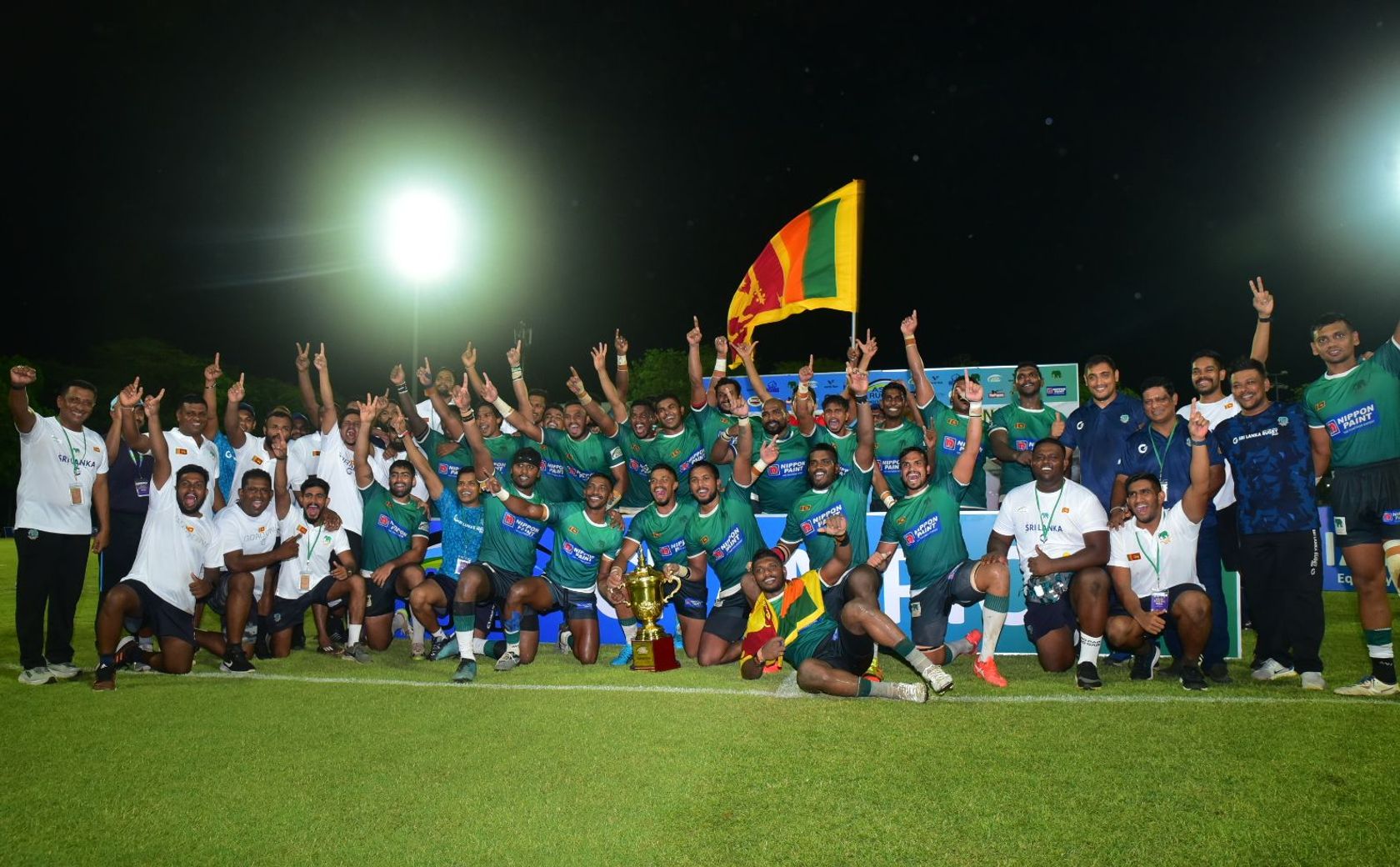 Sri Lanka Asia Rugby Men's Championship 2024 Division 1 winners
