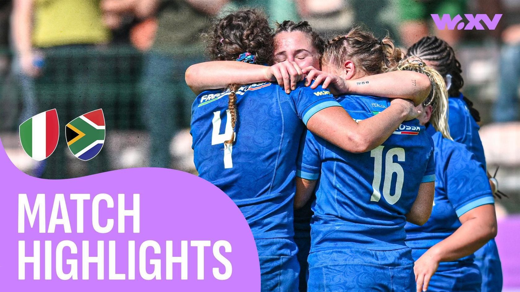 South Africa v Italy | Highlights | WXV 2