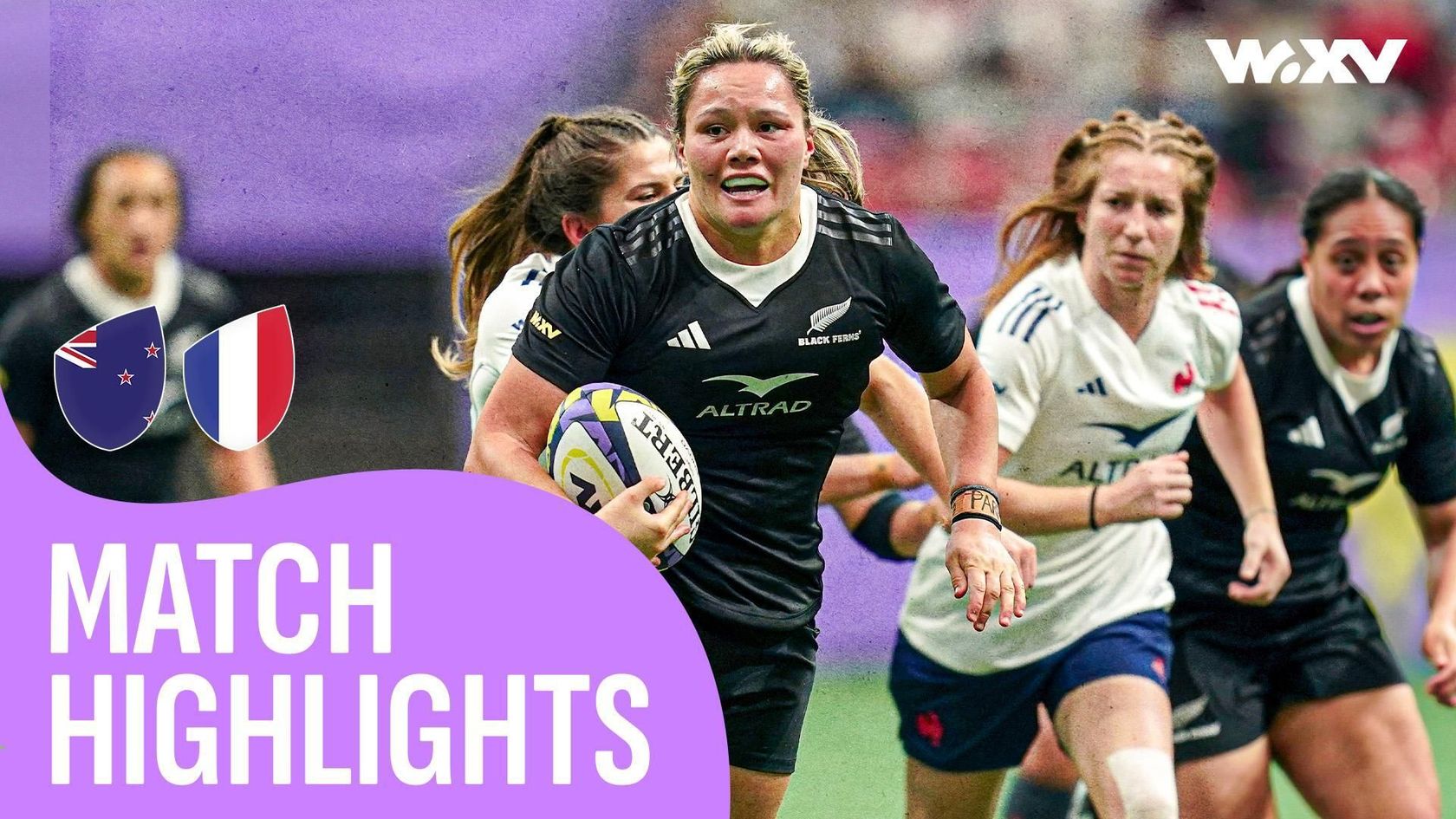 New Zealand v France | Highlights | WXV 1