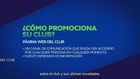 Clubhouse - La promoción del club en la comunidad