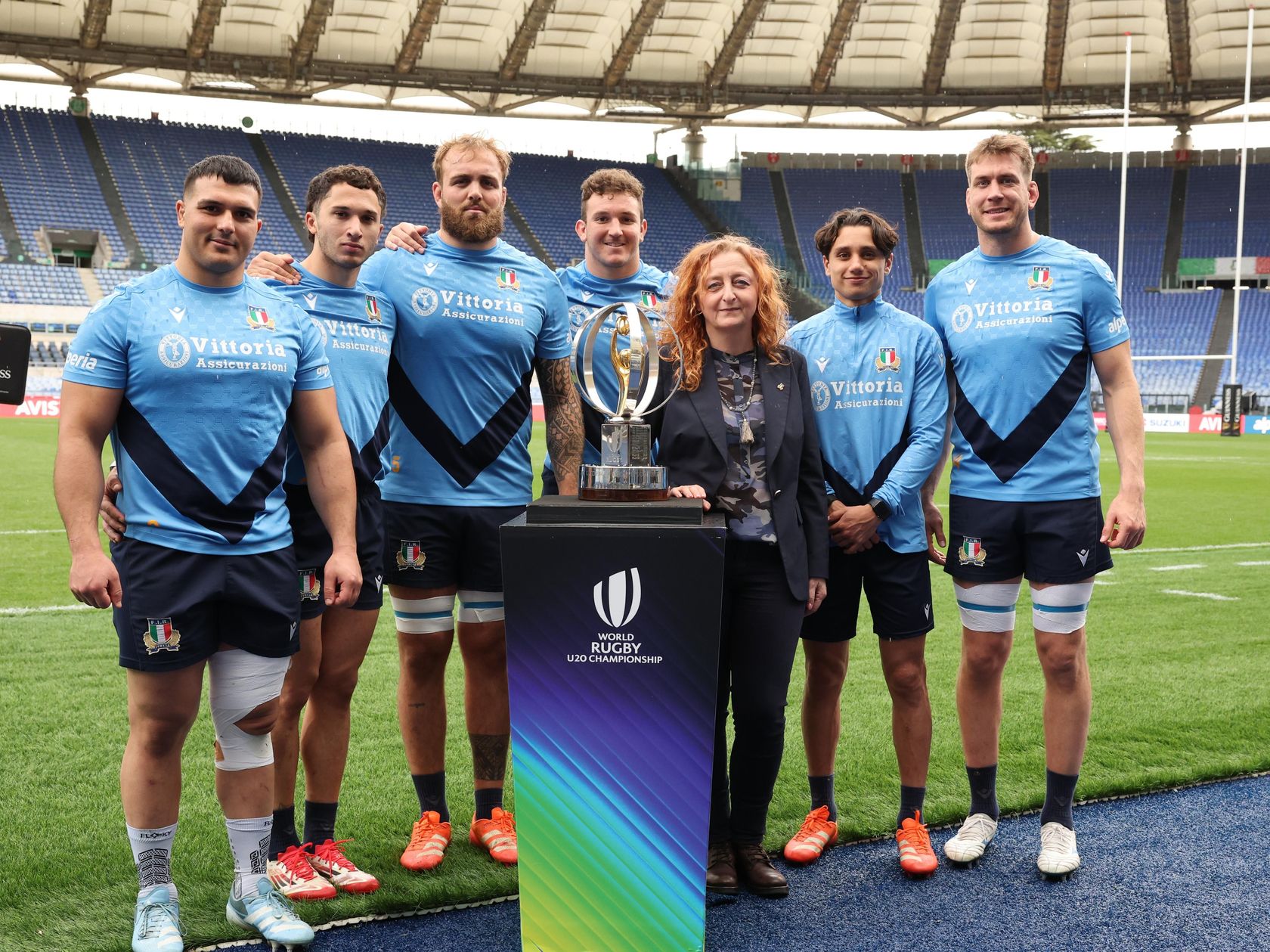 World Rugby U20 Championship 2025 launch in Rome