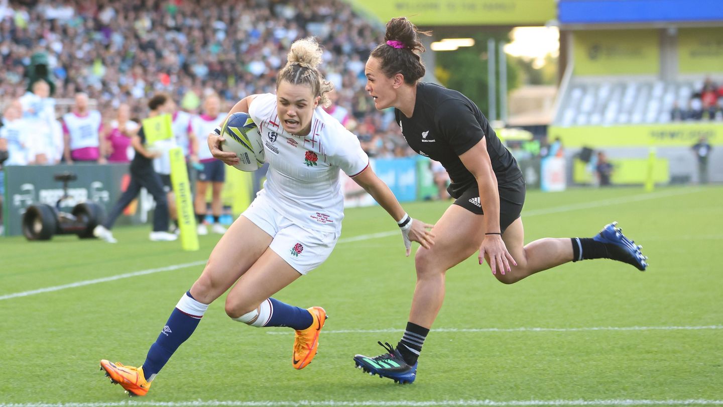 Ellie Kildune RWC 2021 - Nouvelle-Zélande contre Angleterre