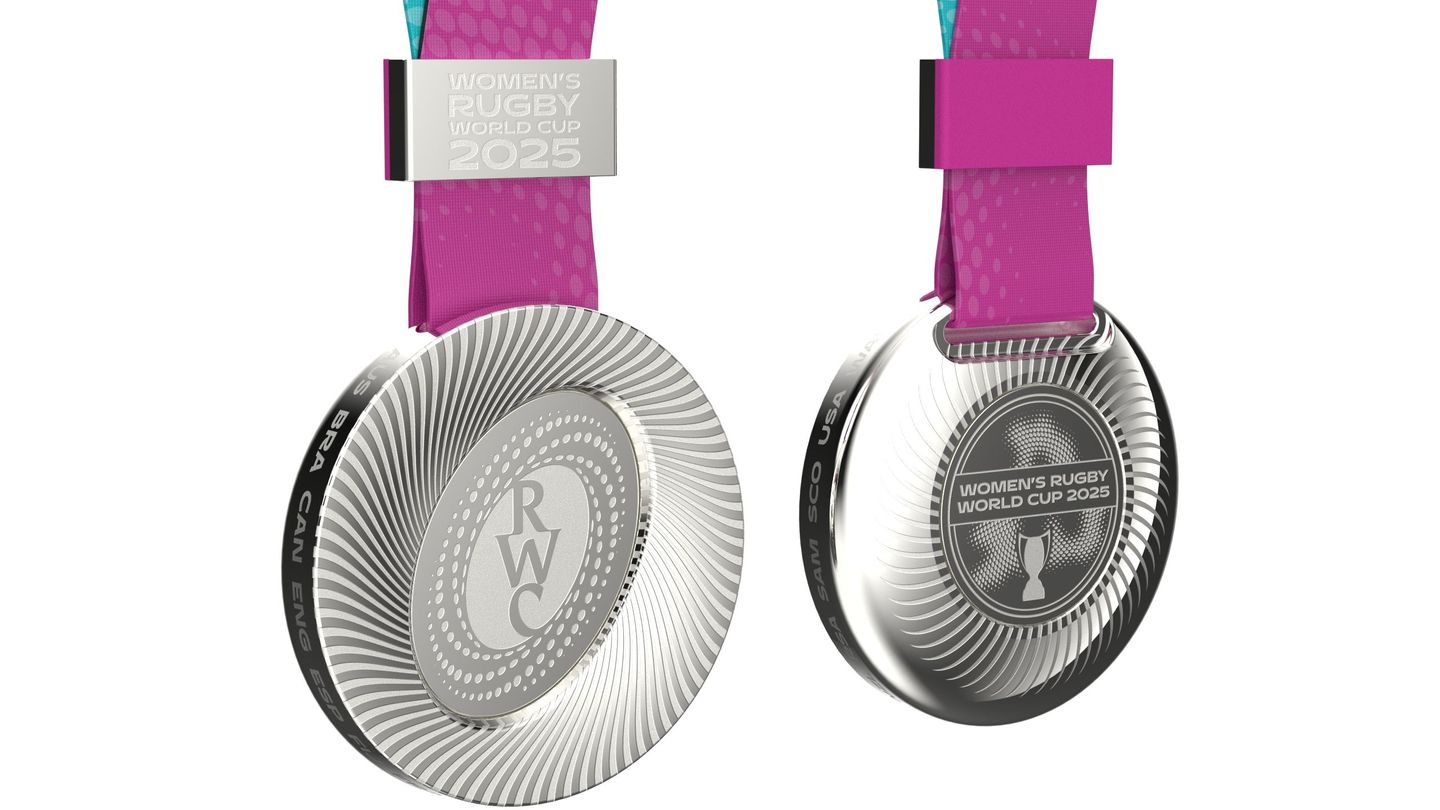 Women's Rugby World Cup 2025 Silver Medal
