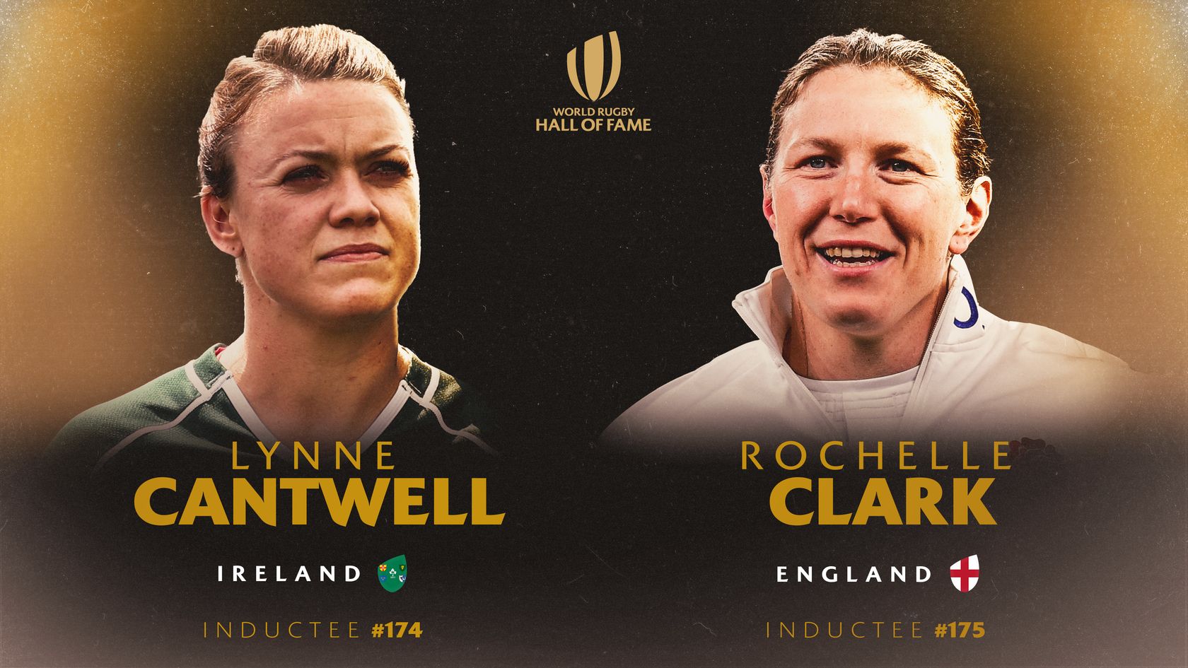 World Rugby Hall of Fame inductees: Lynne Cantwell and Rochelle Clark