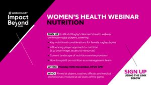 Impact Beyond 25 Nutrition webinar