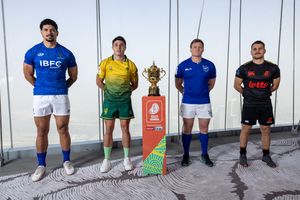 RWC 2027 Final Qualification Tournament Captains' photocall