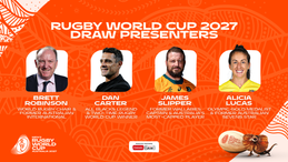 Rugby icons announced to lead Men’s Rugby World Cup 2027 Draw