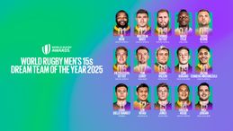 Seven nations represented in the World Rugby Men’s 15s Dream Team of the Year 2025