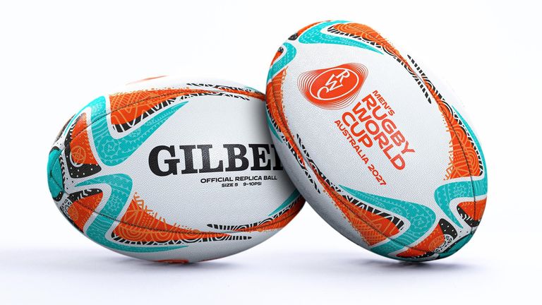 Official match ball - Men's Rugby World CUp 2027
