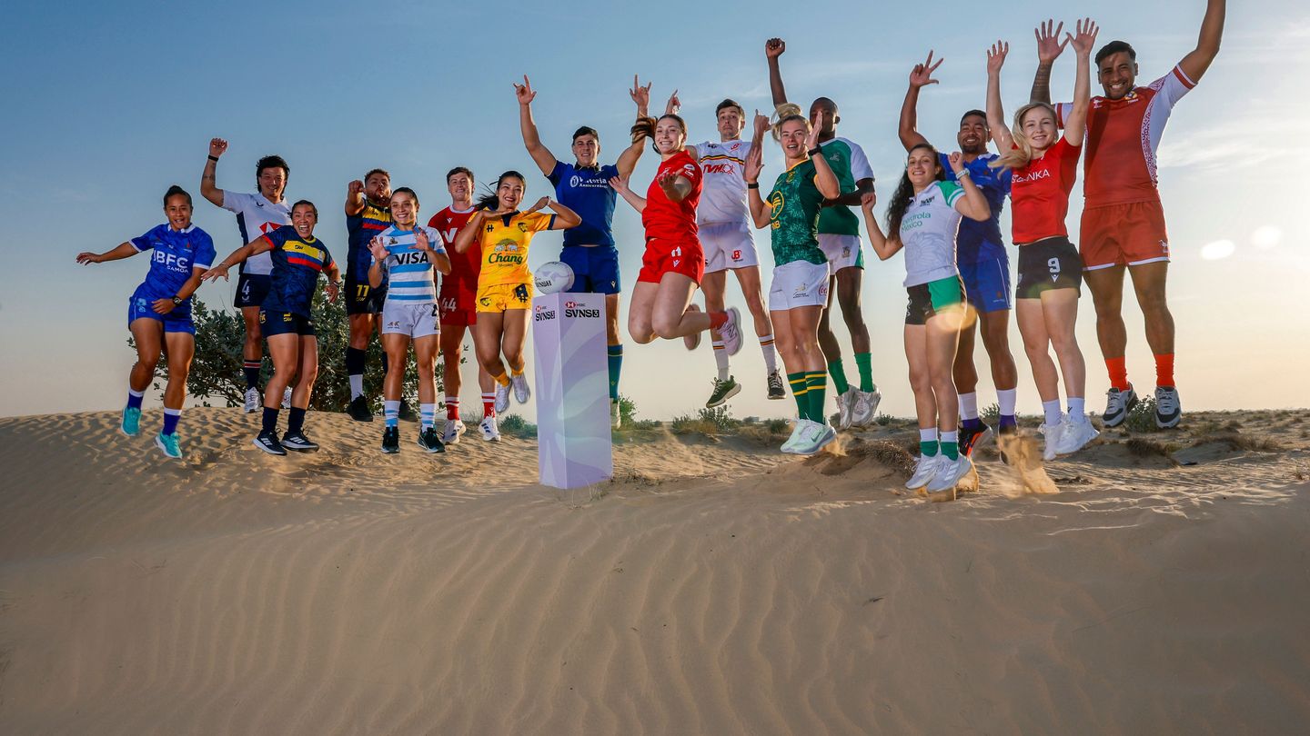HSBC SVNS 3 2026 Dubai Captains Photo