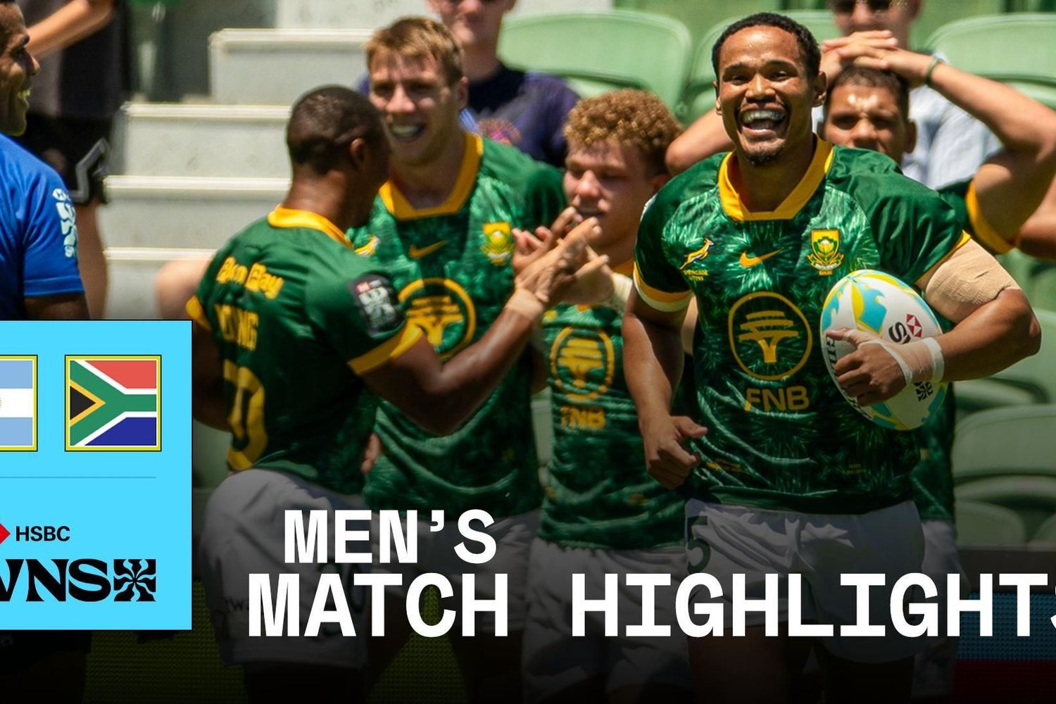 South Africa v Argentina | HSBC SVNS Perth 2026 | Match Highlights