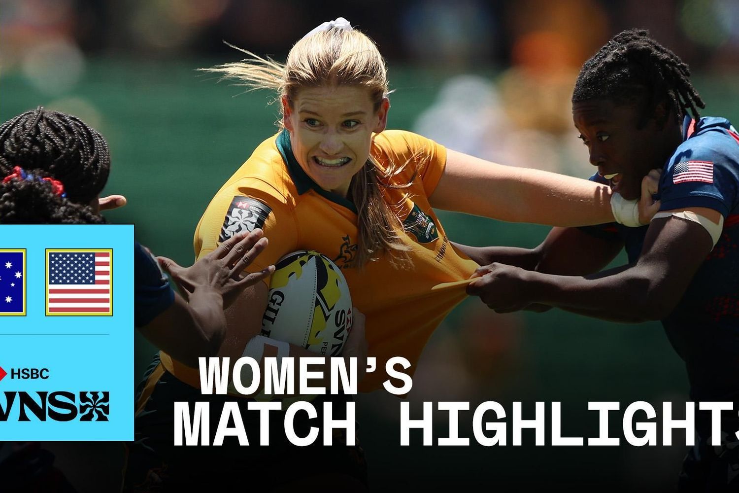 Australia v USA | Women's Semi-Final | HSBC SVNS Perth 2026 | Match Highlights
