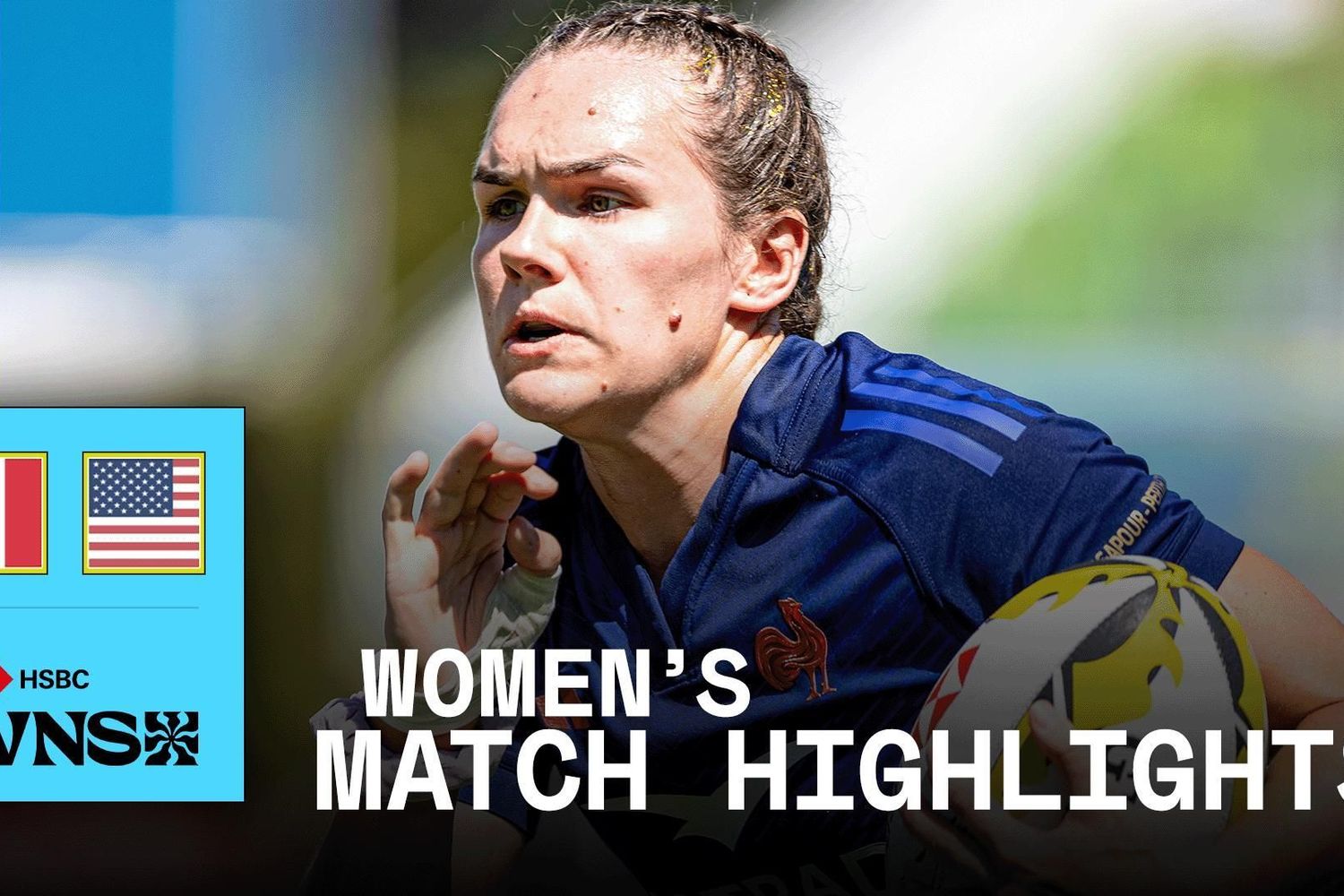 France v USA | HSBC SVNS Perth 2026 | Match Highlights