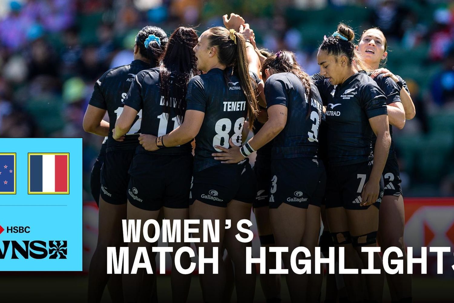 New Zealand v France| HSBC SVNS Perth 2026 | Match Highlights
