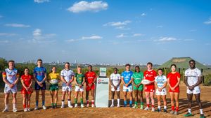 HSBC SVNS 2 Nairobi Captains' photo