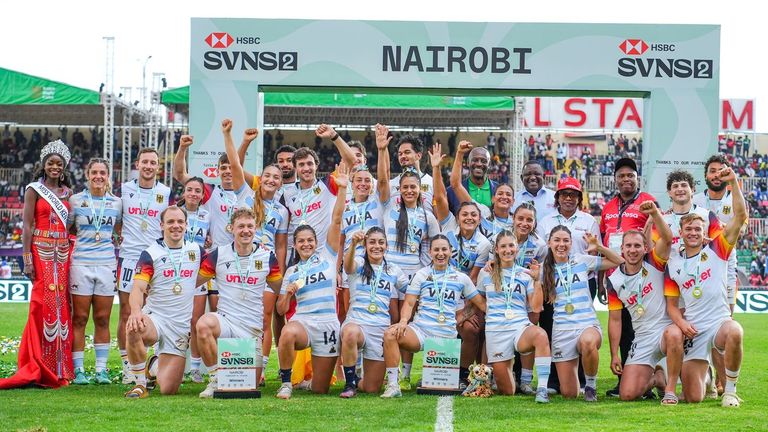 HSBC SVNS 2 Nairobi Winners