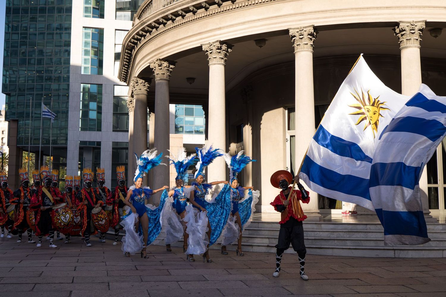Montevideo celebrations for HSBC SVNS 2 arrival
