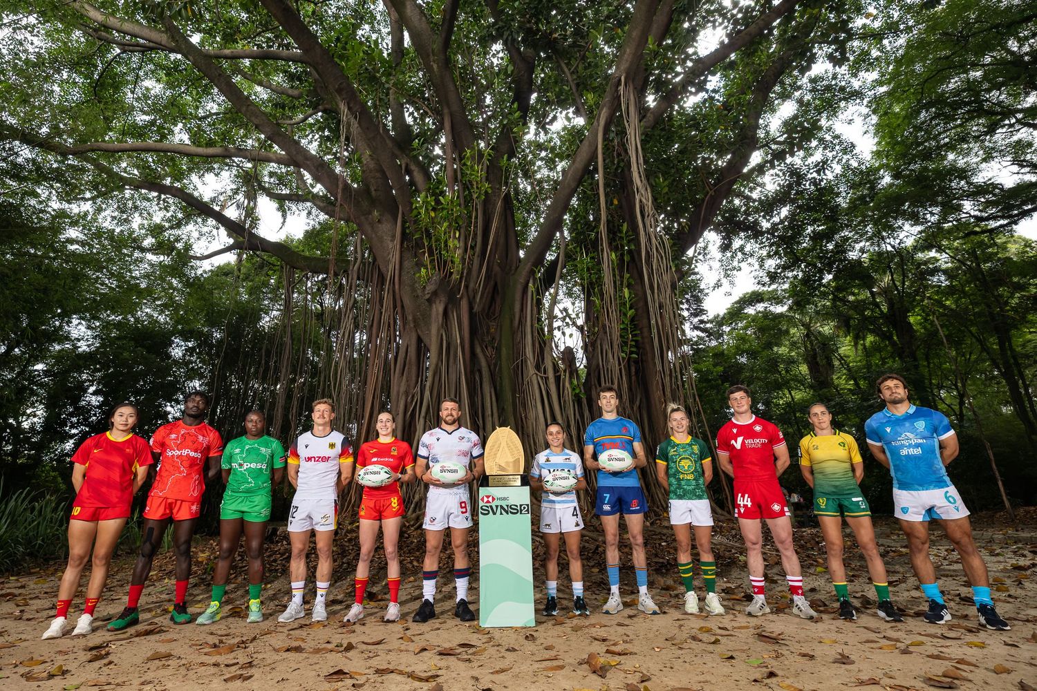 HSBC SVNS 2 Sao Paulo Captains Photo
