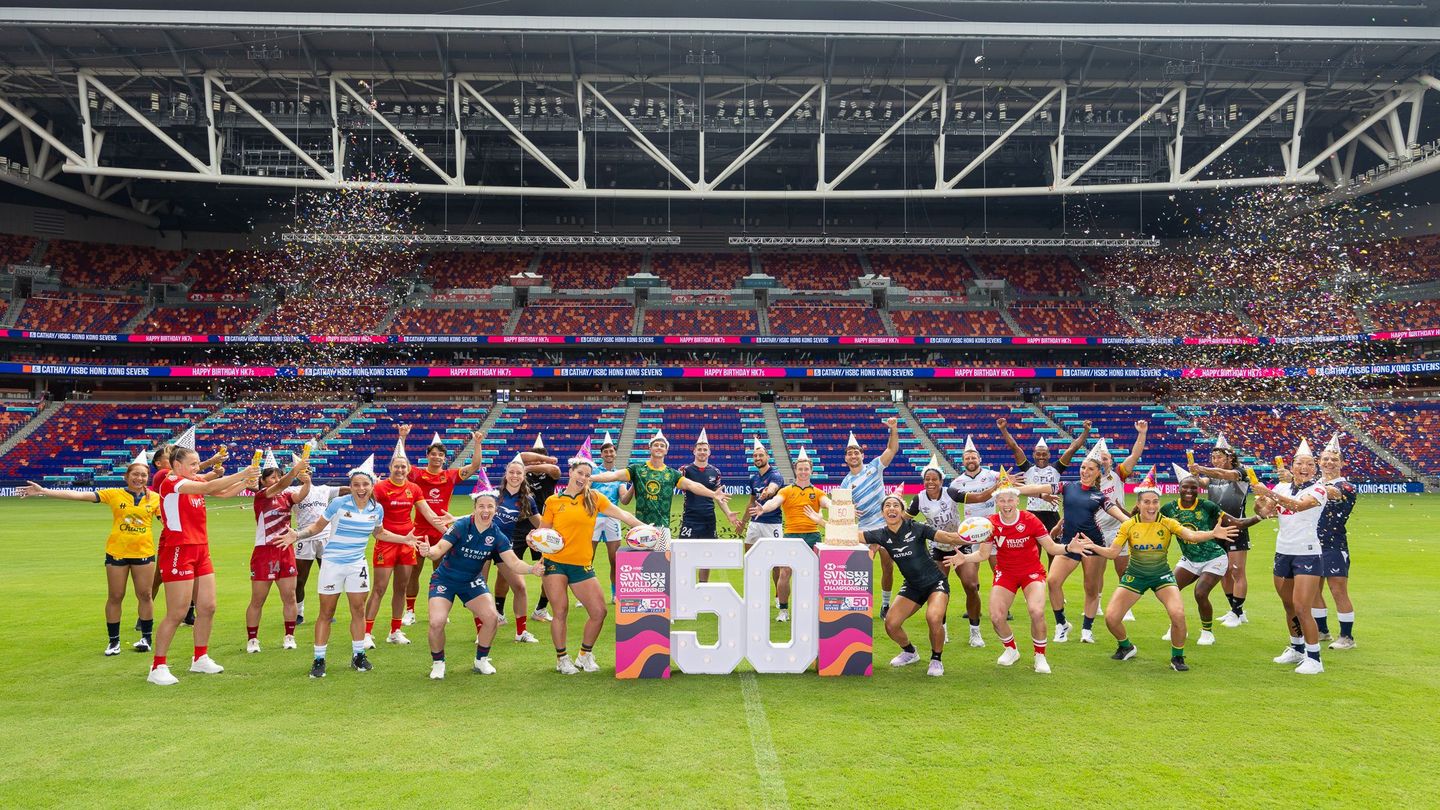 Cathay/HSBC Hong Kong Sevens Captains Photo