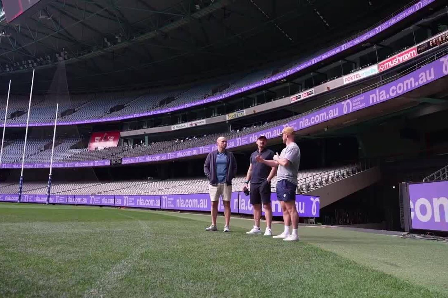 VNR - Scotland Visit Docklands Stadium (Gregor Townsend)