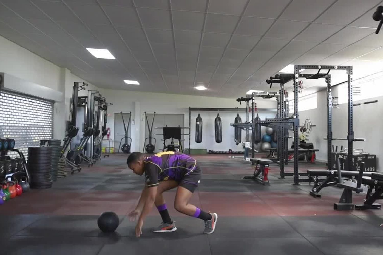 Medball Rotational Slam