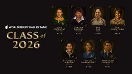 Five more rugby greats complete prestigious World Rugby Hall of Fame class of 2026