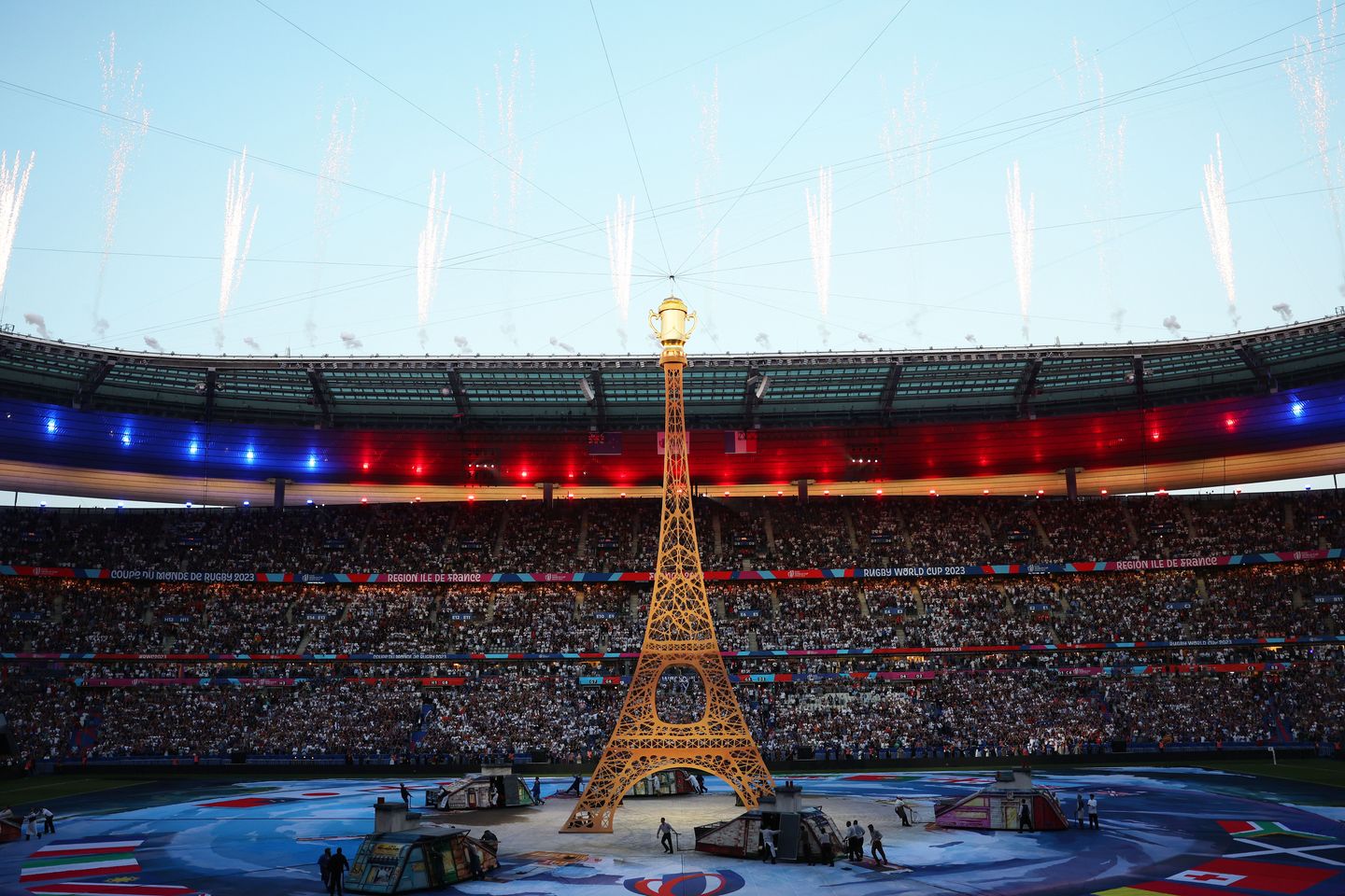 French Rugby Rink France Rugby Stadium Paris