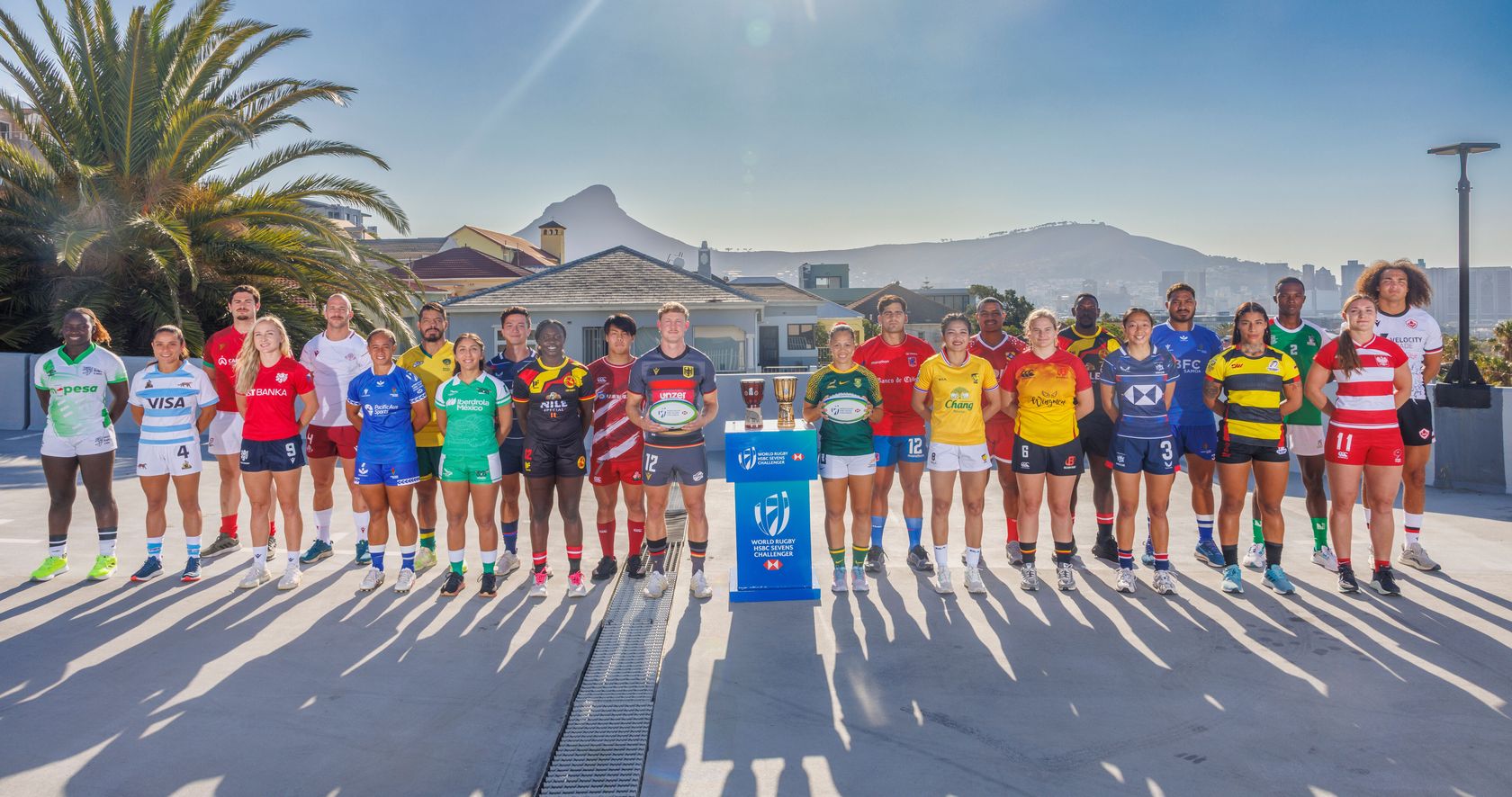 HSBC Sevens Challenger - Cape Town 1: Captains Photo