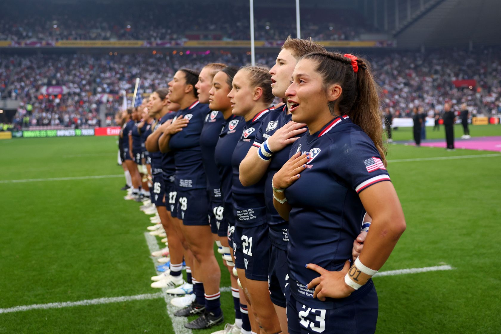 England v USA - Women's Rugby World Cup 2025 Pool A