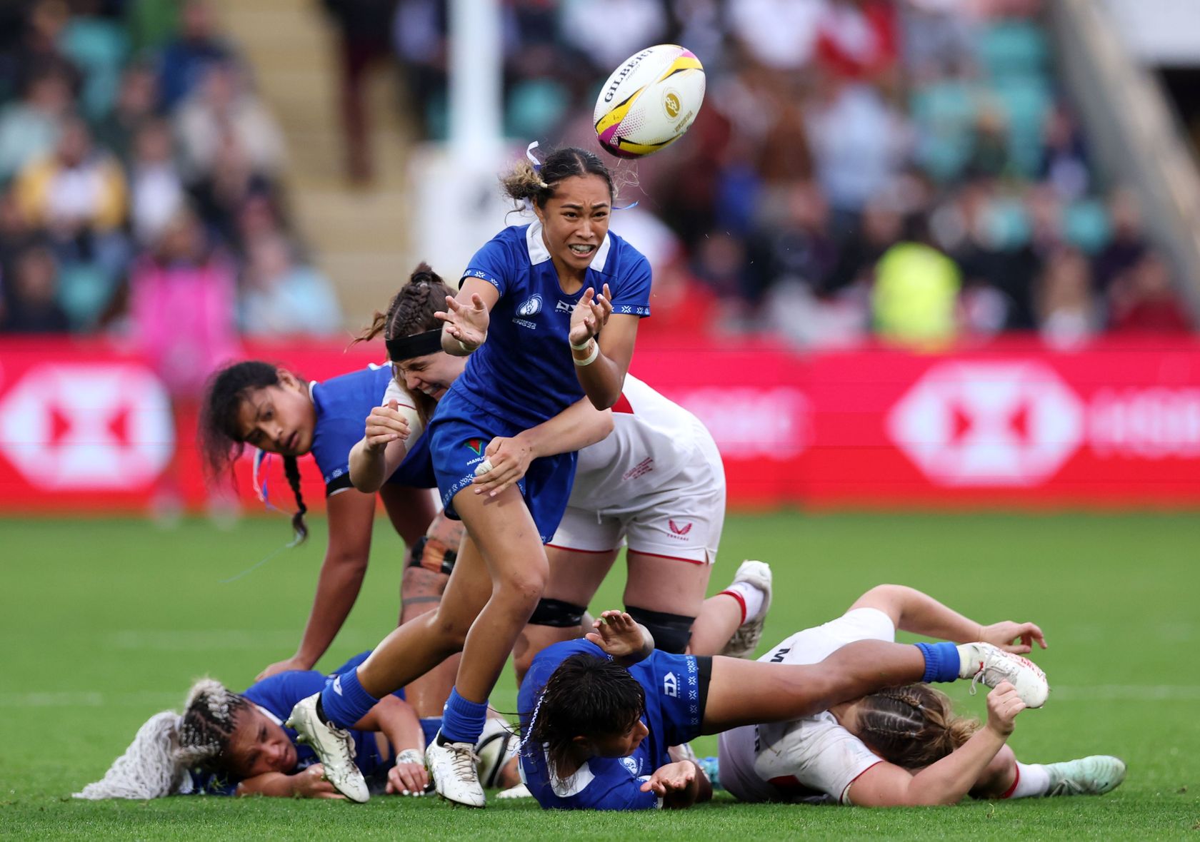 Karla Wright-Akeli  (Samoa) vs Inglaterra - RWC 2025 Grupo A