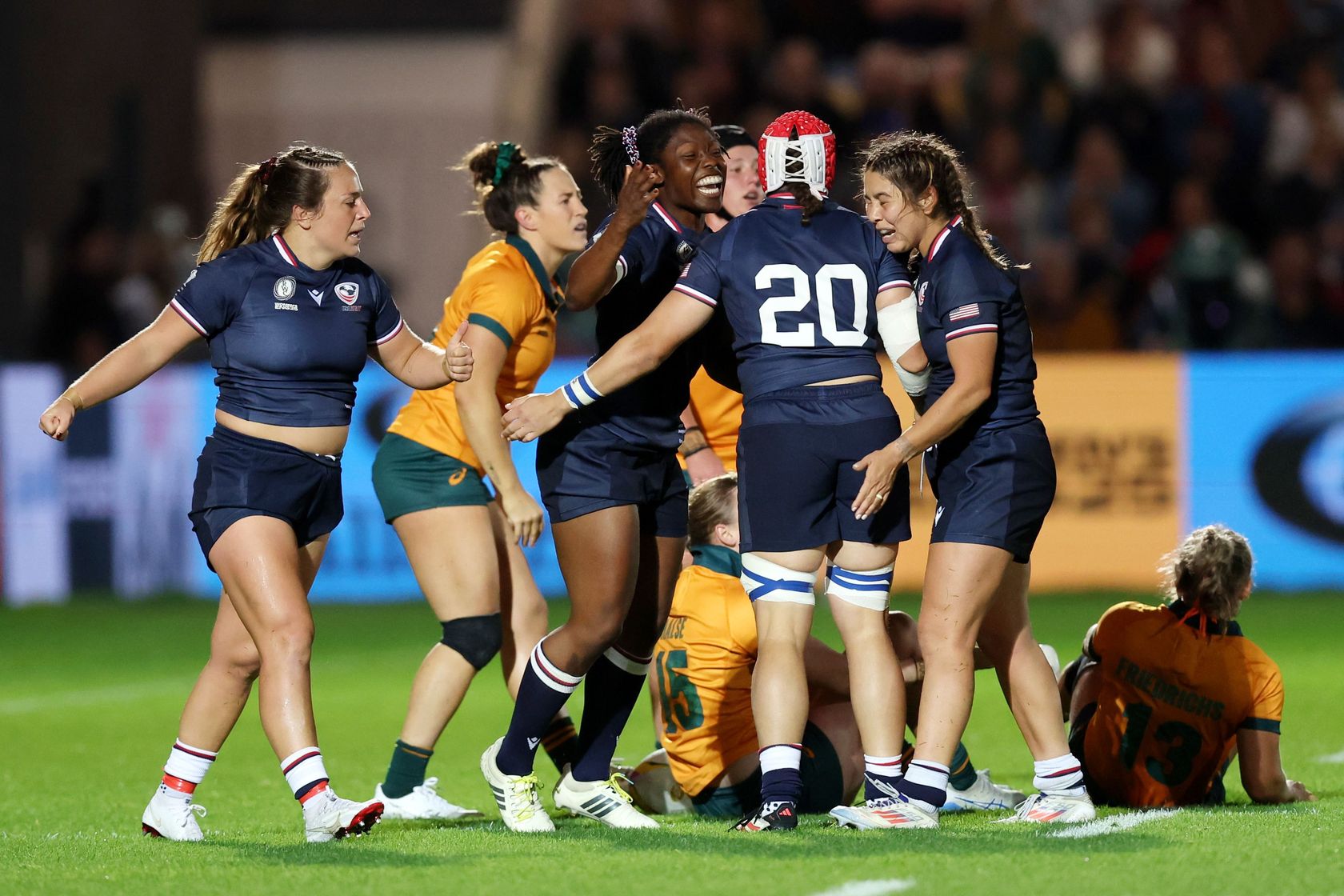 USA v Australia - Women's Rugby World Cup 2025 Pool A