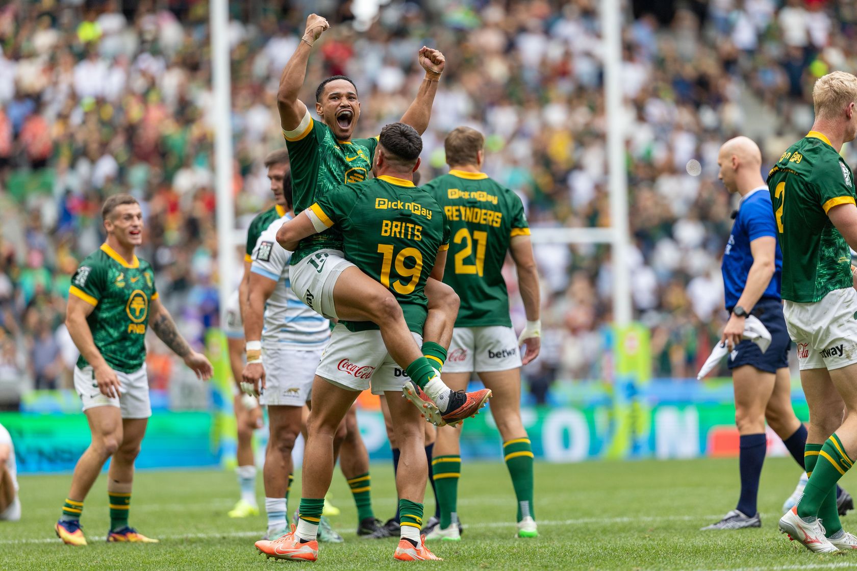 HSBC SVNS - Cape Town Sevens: South Africa vs Argentina