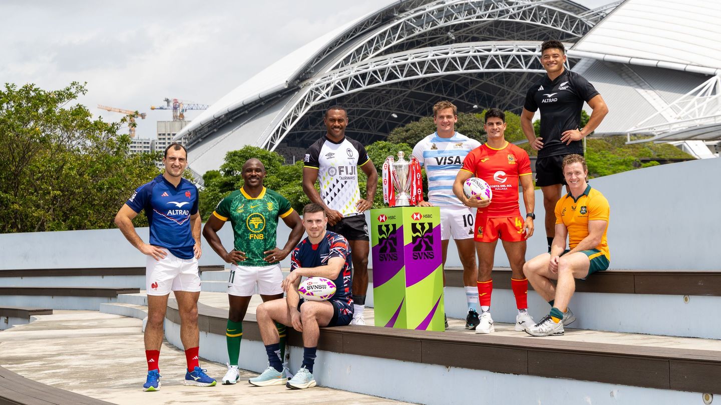HSBC SVNS - Singapore Sevens: Captains Photo