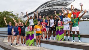 HSBC SVNS - Singapore Sevens: Captains Photo