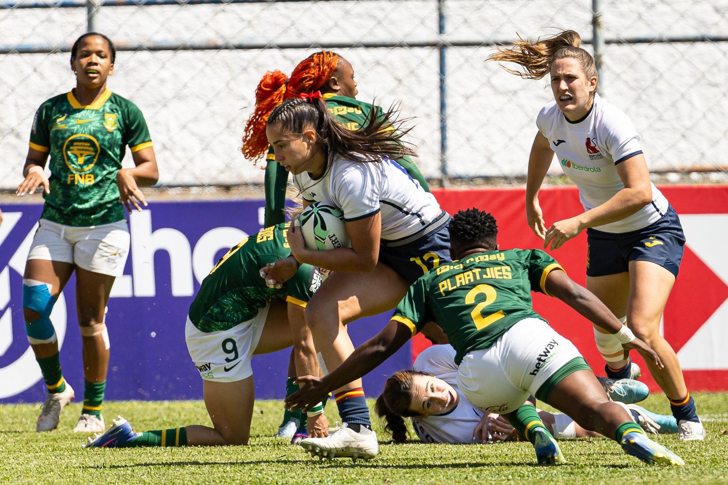 HSBC SVNS 2 Sao Paulo: Spain vs South Africa