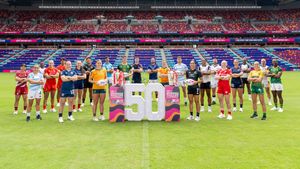 HSBC SVNS World Championship - Hong Kong Sevens: Captains Photo