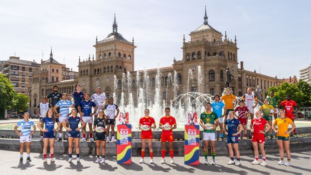 HSBC SVNS World Championship - Valladolid Sevens: Captains Photo