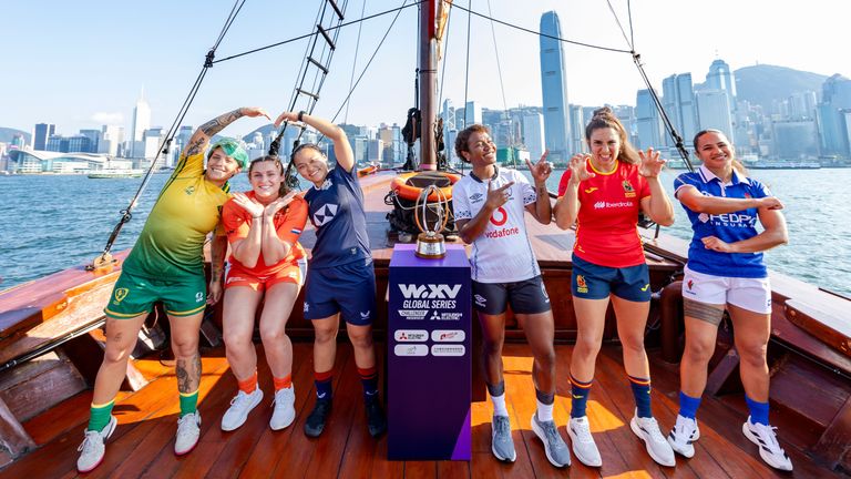 Hong Kong WXV Global Series Challenger Captains' Photocall