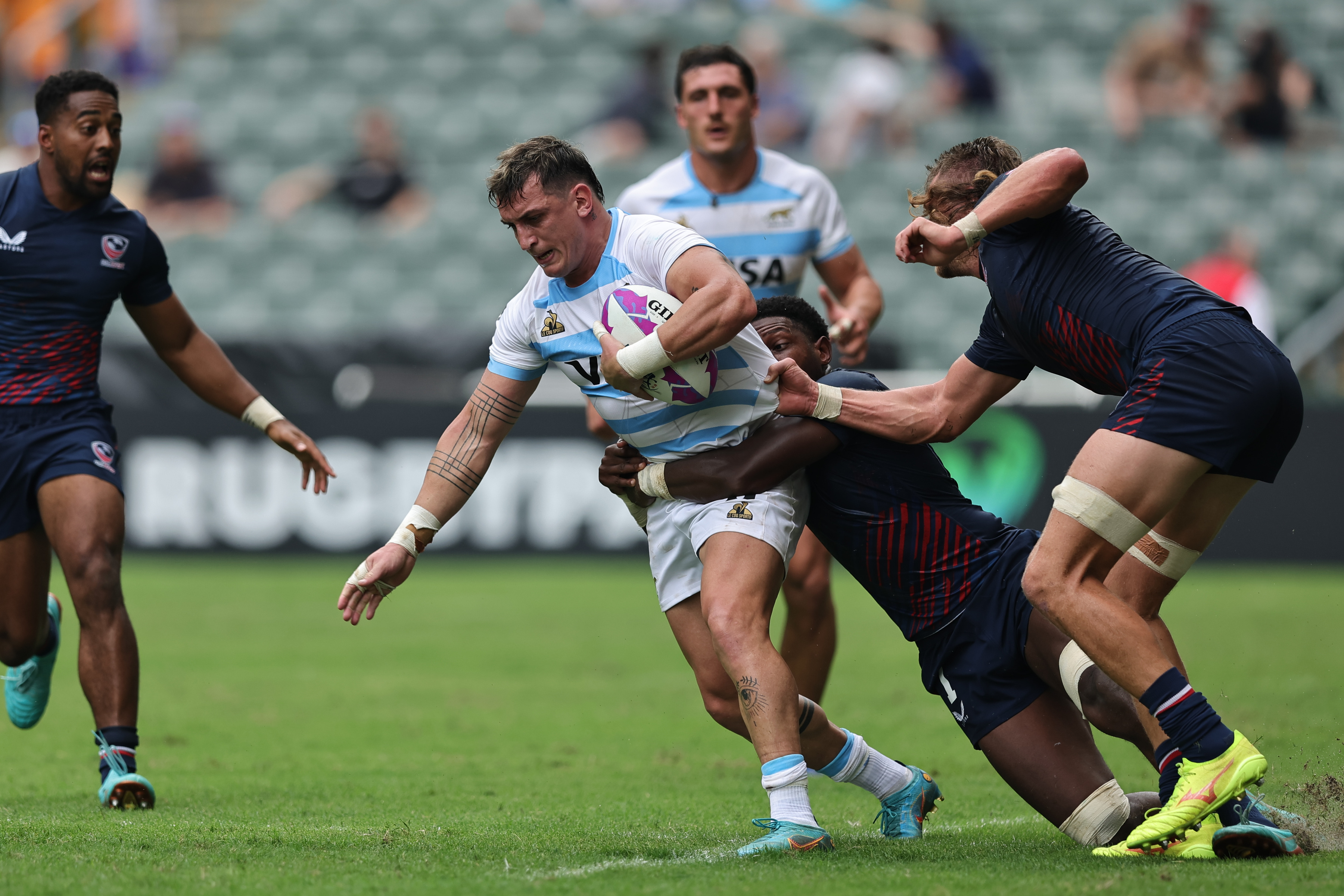 HSBC SVNS 2024: Argentina winless on opening day in Hong Kong