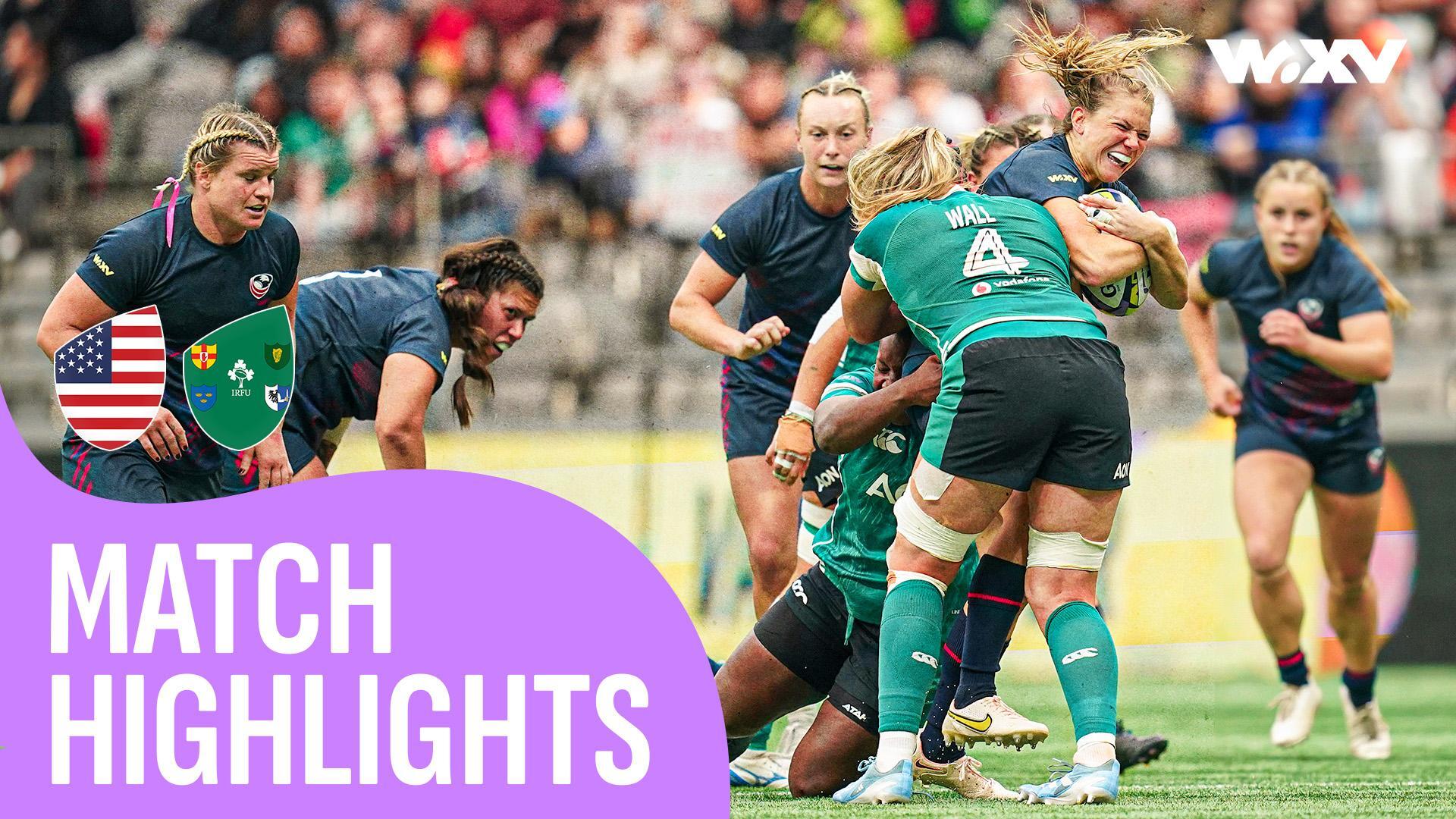 Usa v ireland highlights wxv 1