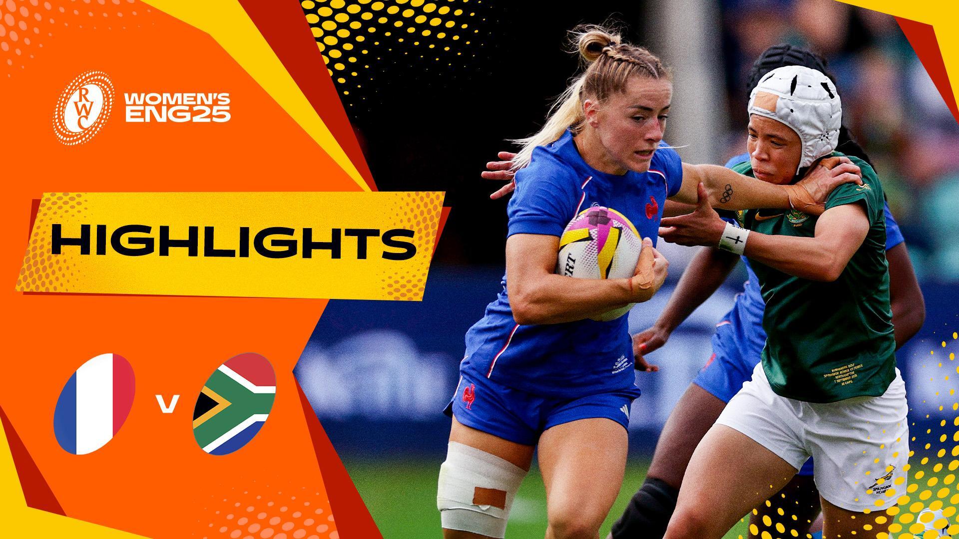 France v South Africa