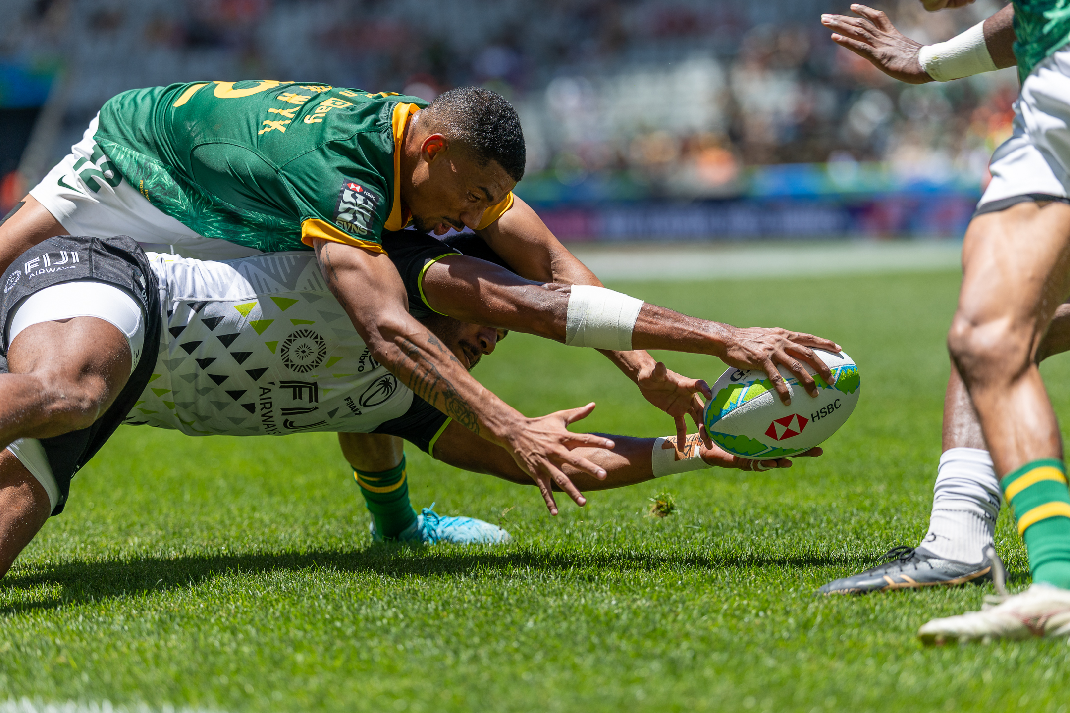 Battle of the breakdown: where sevens rugby is won and lost