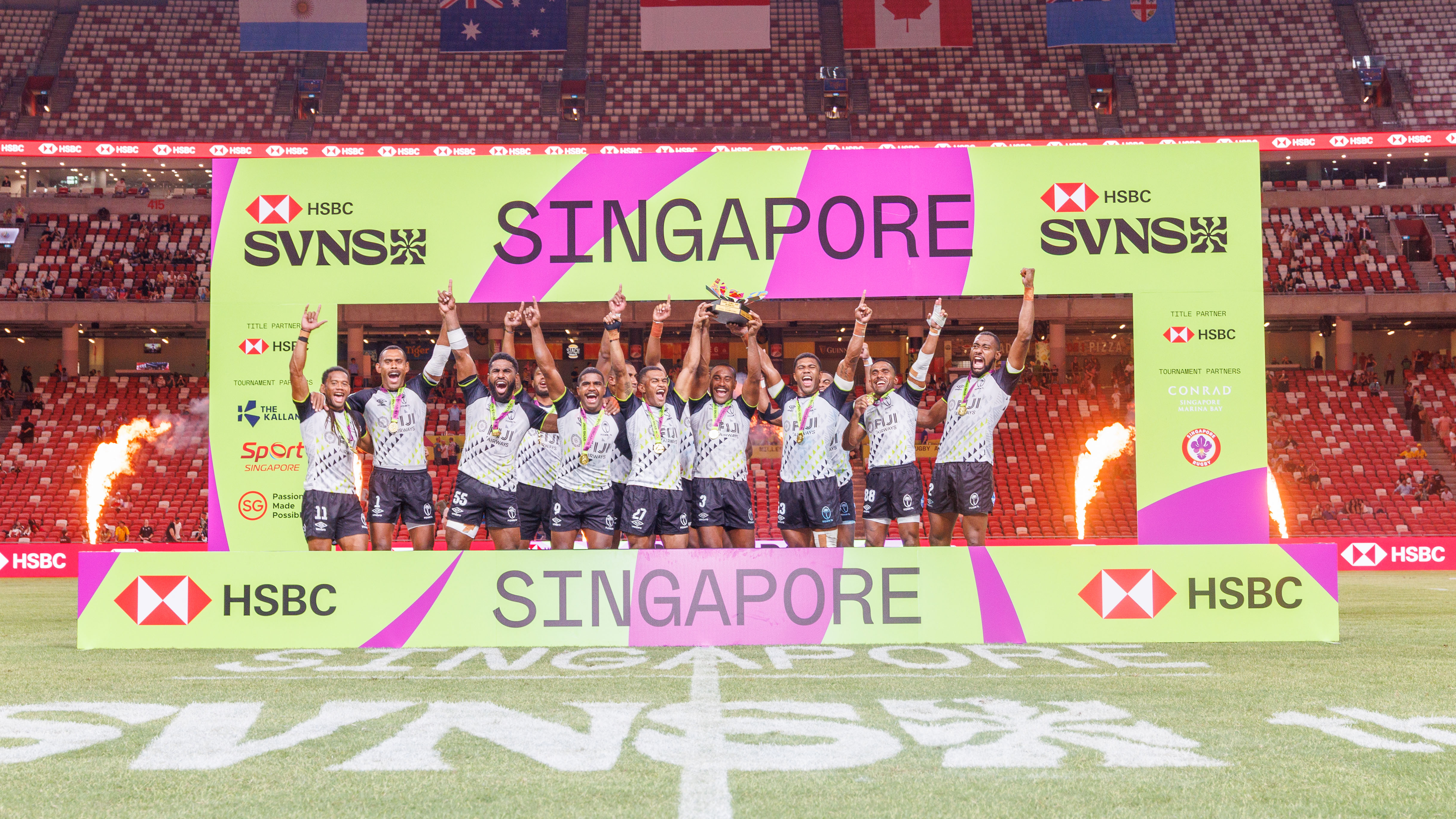 HSBC SVNS Singapore: Fiji reign supreme after comeback win over France