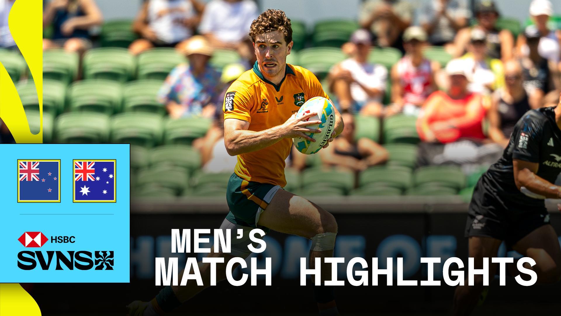 New Zealand v Australia | HSBC SVNS Perth 2026 | Match Highlights