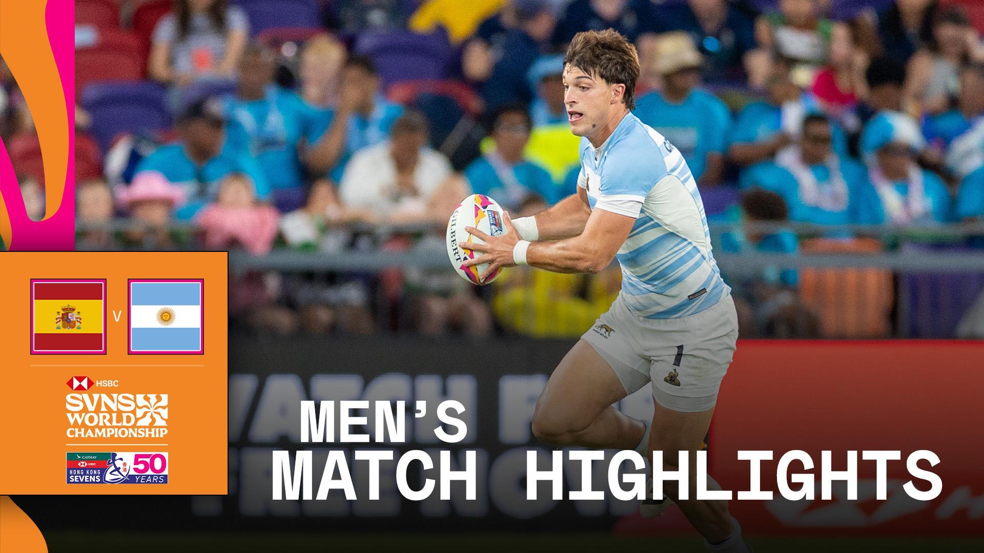 Spain v Argentina | HSBC SVNS Hong Kong 2026 Match Highlights - HSBC SVNS Series thumbnail