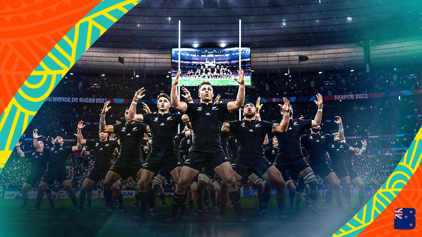 XXL LINE7 チームNZ スポーツ ベスト ジップアップ 黒 New Zealand